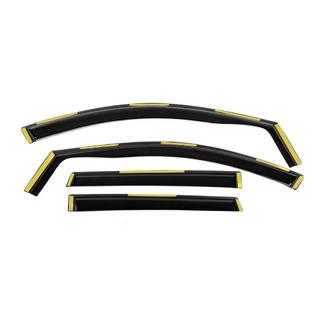 Déflecteurs d'air encastrables Niken Luxury (4 pcs) Nissan Qashqai 2014-2021 photo 1