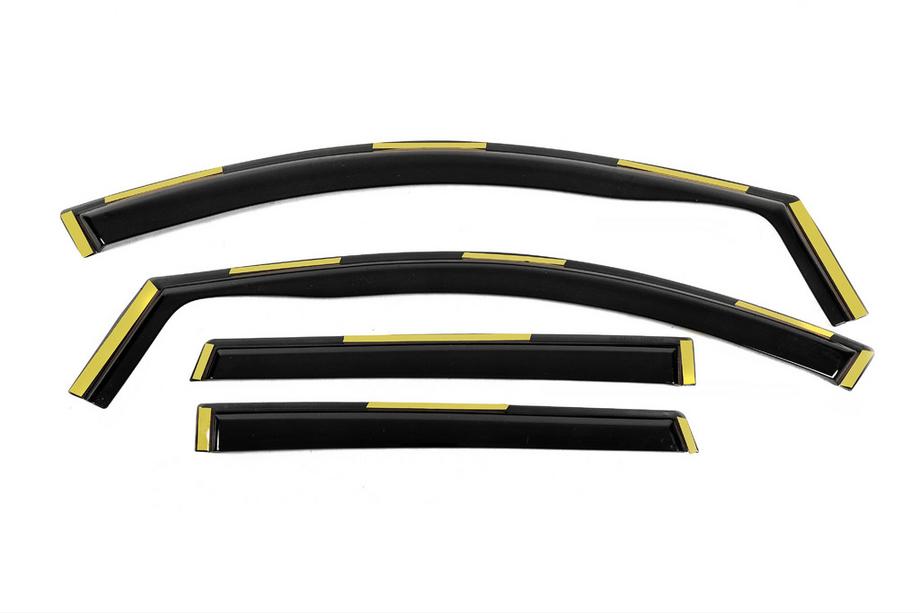 Nissan Qashqai 2014-2021 Déflecteurs d'air encastrables Niken Luxury (4 pcs) Image
