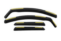 Renault Duster 2018-2024 Déflecteurs d'air encastrables Niken Luxury (4 pcs) photo 1