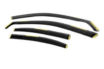 Skoda Superb 2015-2024 Déflecteurs de vent à encastrer Niken Luxury (Liftback, 4 pcs) photo 2