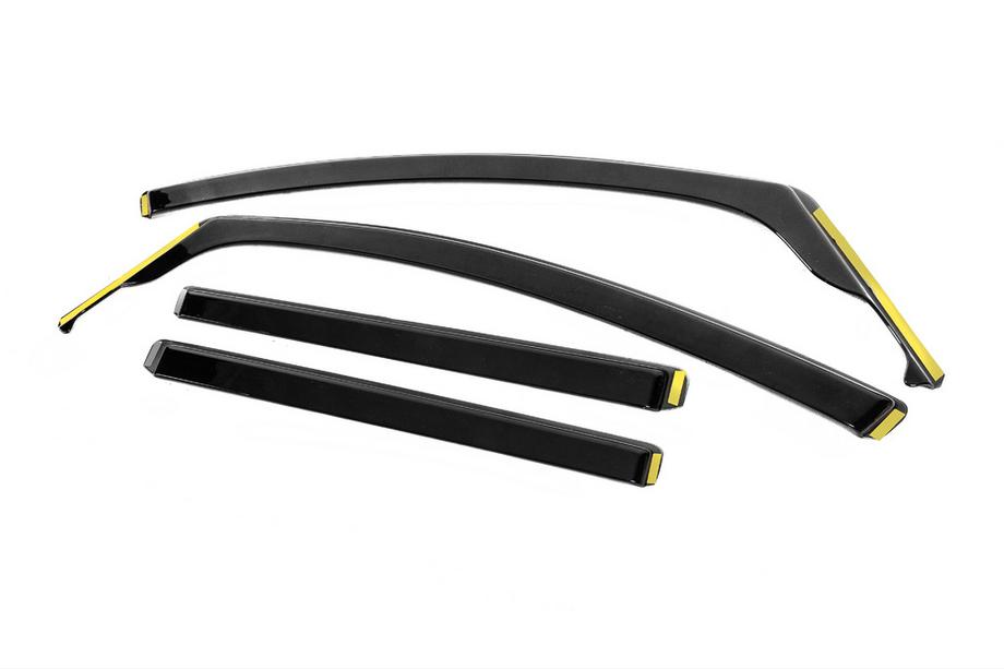 Volkswagen Touran 2010-2015 Déflecteurs d'air encastrables Niken Luxury (4 pcs) Photo 2