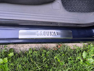 Renault Laguna 2001-2007 Seuils de porte OmsaLine (4 pcs, inox) photo 6