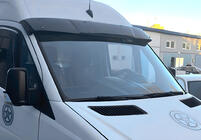 Volkswagen Crafter 2006-2016 Casquette de pare-brise V-3 (noir brillant, 5mm) photo 1