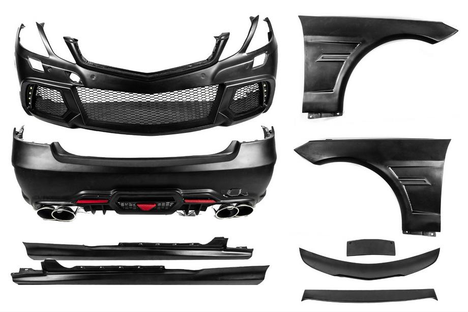 Mercedes E-class coupe C207 2010-2017 Kit carrosserie 2009-2012 (WALD, fibre de verre) Image