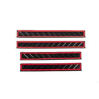 Couvre seuils de porte EuroCap (4 pcs, ABS) SsangYong Musso ІІ 2018- photo 3