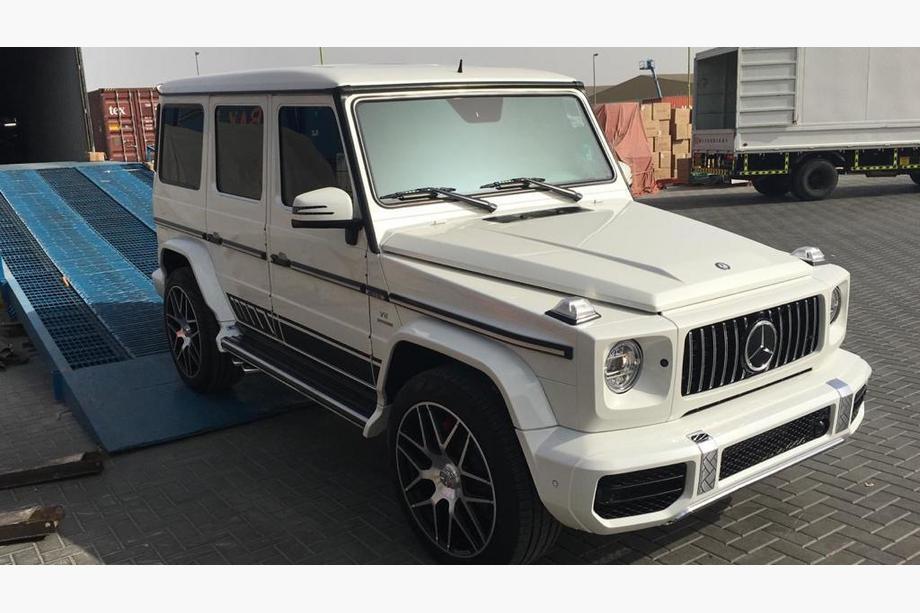 Mercedes G class W463 1990-2018 Pare-chocs avant style AMG 2023 (coque) Image