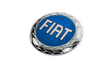 Fiat Emblème Old (bleu, autocollant) 85 mm photo 2