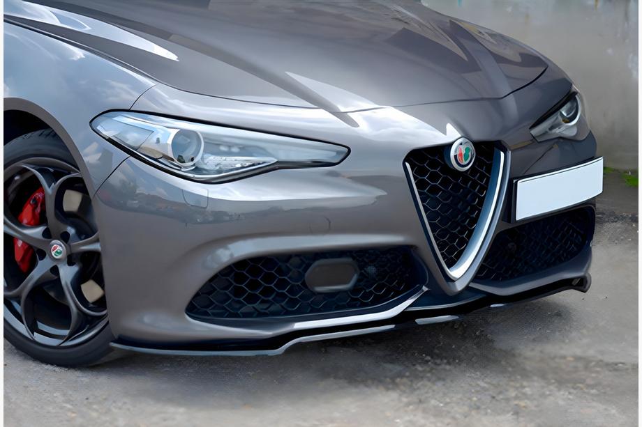 Alfa Romeo Giulia 2016-2022 Lame avant DPT (2016-2019, Noir Brillant) Photo 1