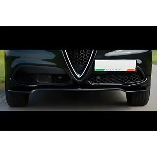 Lame avant DPT V-1 (ABS, noir brillant) Alfa Romeo Stelvio 2016- photo 1