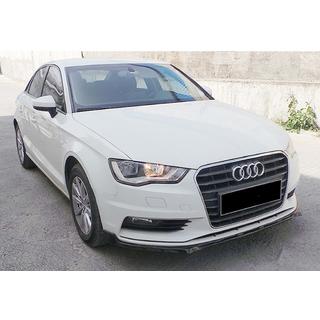Lame avant (lip) DPT V-3 (Berline/HB, noir brillant) Audi A3 2012-2020 photo 2