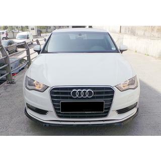 Lame avant (lip) DPT V-3 (Berline/HB, noir brillant) Audi A3 2012-2020 photo 4