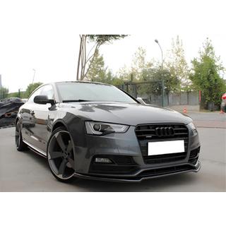 Lame avant DPT V-2 (pour S-Line, 2011-2015) (noir brillant) Audi A6 C7 2011-2017 photo 3