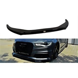 Lame avant DPT V-2 (pour S-Line, 2011-2015) (noir brillant) Audi A6 C7 2011-2017 photo 4