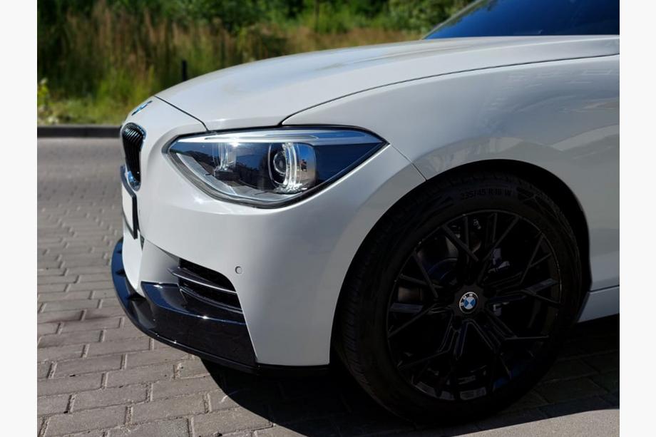BMW 1 Series F20/F21 2011-2019 Lame avant DPT V-1 (Pour M Performance, Noir Brillant, 2 pièces) Photo 13