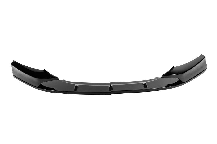 BMW 1 Series F20/F21 2011-2019 Lame avant DPT V-1 (Pour M Performance, Noir Brillant, 2 pièces) Photo 2