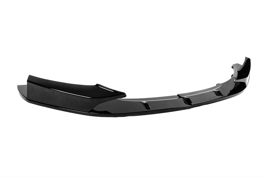 BMW 1 Series F20/F21 2011-2019 Lame avant DPT V-1 (Pour M Performance, Noir Brillant, 2 pièces) Photo 7
