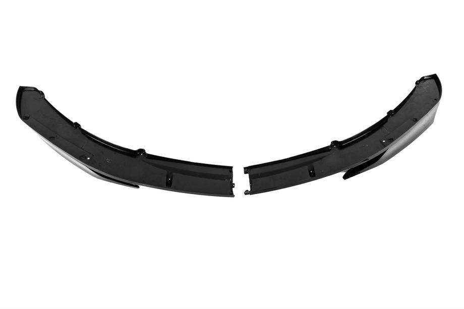 BMW 1 Series F20/F21 2011-2019 Lame avant DPT V-1 (Pour M Performance, Noir Brillant, 2 pièces) Photo 9