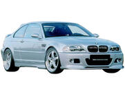 BMW 3 Series E46 1998-2006 Lame avant DPT (pour Hamman, noir brillant) photo 2