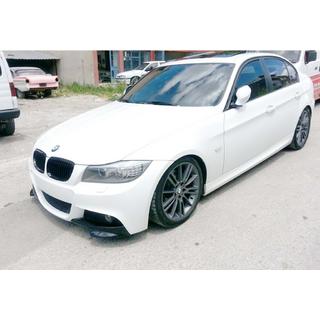 Extensions Front Flap DPT (pour E90 M-Sport 2008-2011, Noir Brillant, 2 pcs) BMW 3 Series E90/E91 2005-2011 photo 2