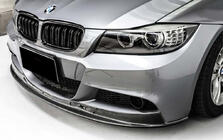 BMW 3 Series E90/E91 2005-2011 Lame avant DPT V-2 (pour E90 M-Sport 2008-2011, Noir Brillant) photo 1