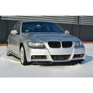 Lame avant DPT (pour E90 M-Sport 2005-2008, noir brillant) photo 3