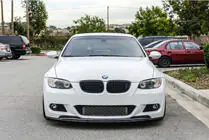 BMW 3 Series E92/E93 2006–2013 Lame avant CSL-Style DPT (pour M-Sport 2006-2010, noir brillant) photo 2