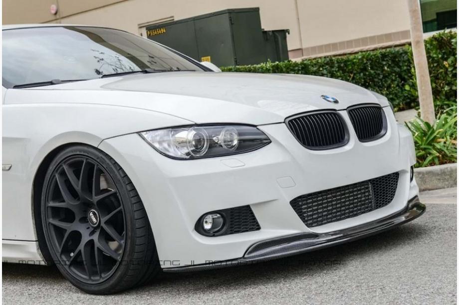 BMW 3 Series E92/E93 2006–2013 Lame avant CSL-Style DPT (pour M-Sport 2006-2010, noir brillant) Photo 1