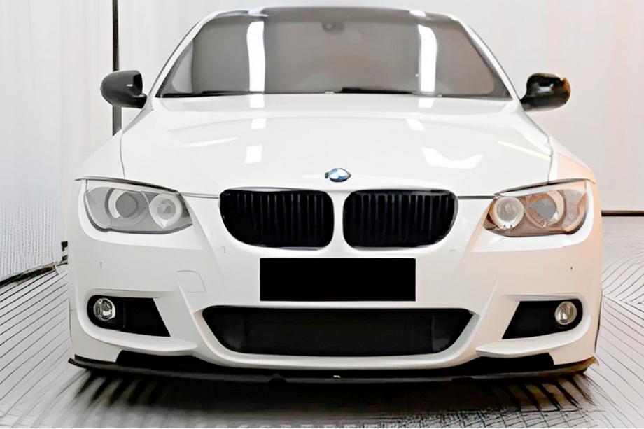 BMW 3 Series E92/E93 2006–2013 Lame avant DPT (pour M-Sport 2010-2013, noir brillant) Image