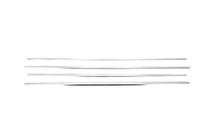 Renault Scenic 1998-2003 Encadrement Exterieur de Vitres Acier Inoxydable (4 pcs) photo 3