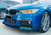 BMW 3 Series F30/F31 2012-2019 Lame avant DPT (pour M Performance, noir brillant) photo 3