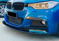 BMW 3 Series F30/F31 2012-2019 Lame avant DPT (pour M Performance, noir brillant) photo 1