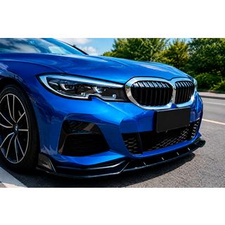 Lame avant DPT V-2 (Pour M Technic, Noir Brillant) BMW 3 Series G20/G21 2018- photo 1