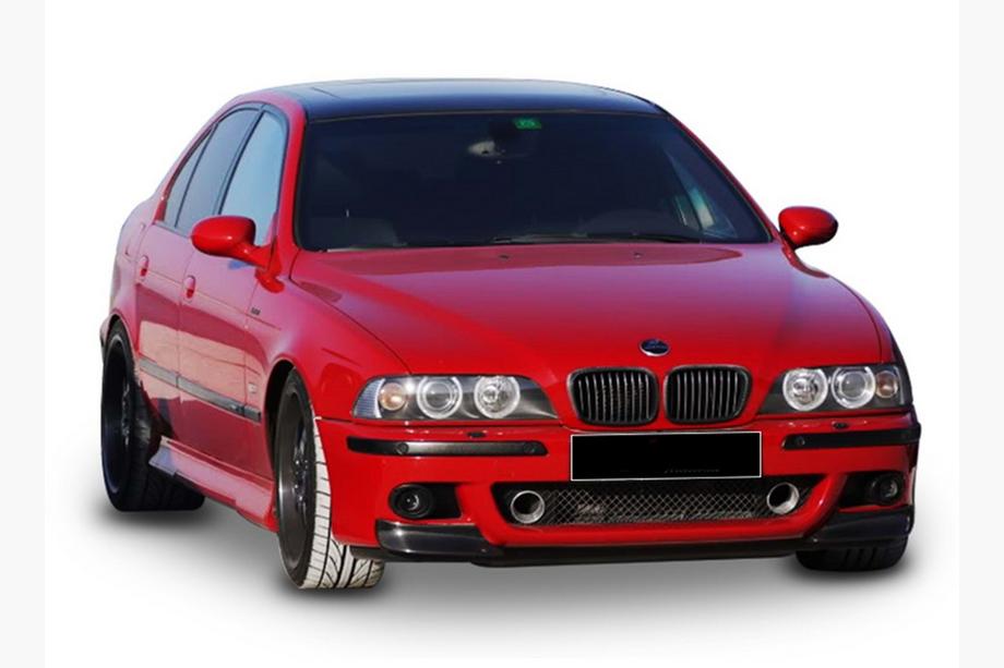 BMW 5 Series E39 1996-2003 Lame avant DPT (pour M5, noir brillant) Image