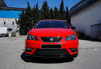 Seat Ibiza 2010-2017 Lame avant DPT V-1 (Noir Brillant) photo 1