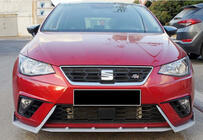 Seat Ibiza 2010-2017 Lame avant DPT V-2 (Noir Brillant) photo 3