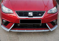 Seat Ibiza 2010-2017 Lame avant DPT V-2 (Noir Brillant) photo 4