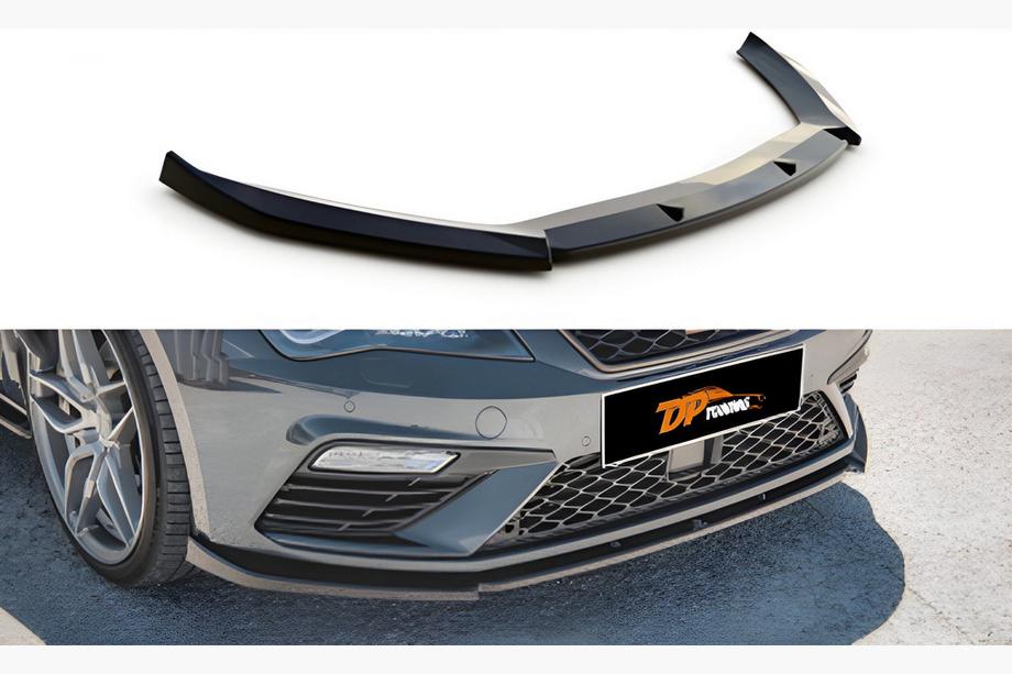 Seat Leon 2013-2020 Lame Avant DPT (2017-2020, Noir Brillant) Image