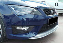 Seat Leon 2013-2020 Lame avant DPT V-2 (2013-2016, Noir Brillant) photo 4