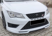 Seat Leon 2013-2020 Lame avant DPT V-5 (2017-2020, Noir Brillant) photo 1