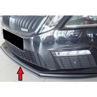Lame avant DPT V-2 (2017-2019 RS, Noir Brillant) Skoda Octavia III A7 2013-2019 photo 1