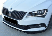 Skoda Superb 2015-2024 Lame avant DPT V-2 (2015-2020, Noir Brillant) photo 2