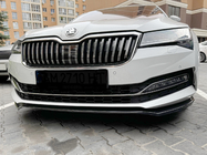 Skoda Superb 2015-2024 Lame avant DPT V-2 (2015-2020, Noir Brillant) photo 8