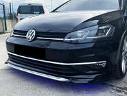 Volkswagen Golf 7/E-Golf 2012-2020 Lame avant DPT V-1 (pour pare-chocs d'origine, 2017-2019, apprêté pour peinture) photo 1