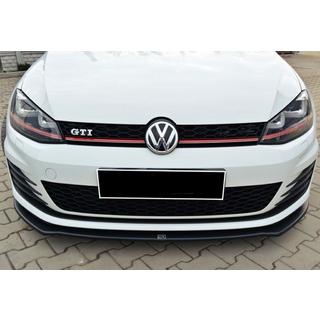 Lame avant DPT V-2 (pour GTI, 2012-2017, noir brillant) photo 3