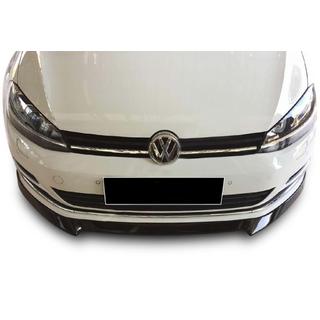 Lame avant DPT V-4 (pour pare-chocs d'origine, 2012-2017, noir brillant) Volkswagen Golf 7/E-Golf 2012-2020 photo 2