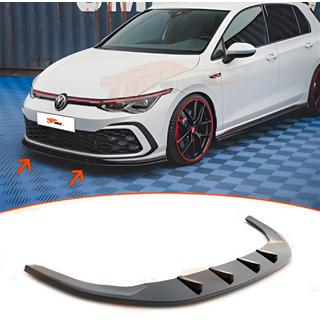 Lame avant DPT (pour GTI, noir brillant) Volkswagen Golf 8 2019- photo 1