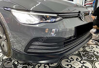 Volkswagen Golf 8 2019- Lame avant DPT V-1 (Noir Brillant) photo 1