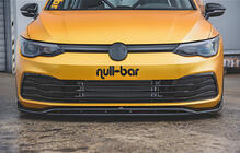 Volkswagen Golf 8 2019- Lame avant DPT V-2 (Noir Brillant) photo 1