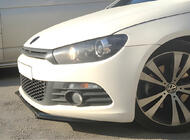 Volkswagen Scirocco 2008-2017 Lame Avant DPT (2008-2017, Noir Brillant) photo 1