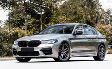 BMW Série 5 G30/G31 2017–2023 Grilles de calandre type M-Look (2021-2023, noir brillant) photo 1